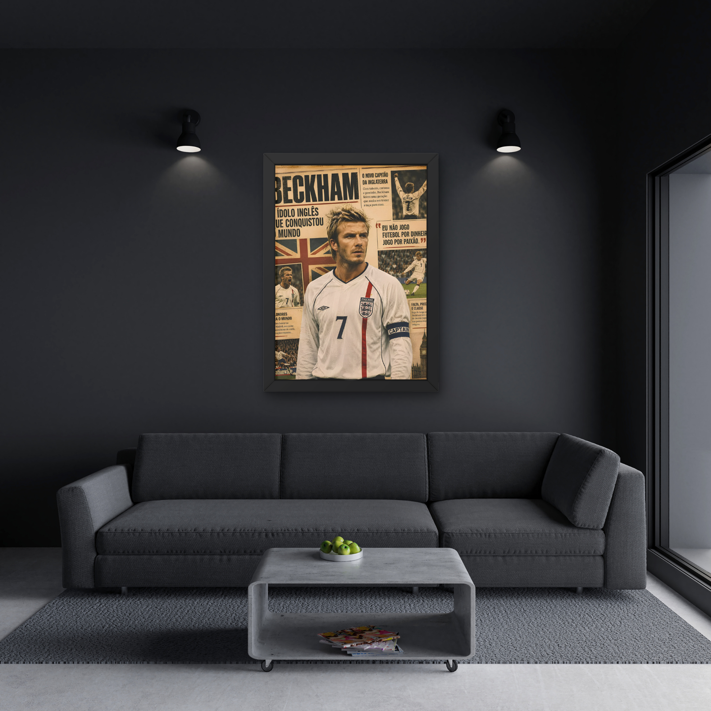 David Beckham England Captain